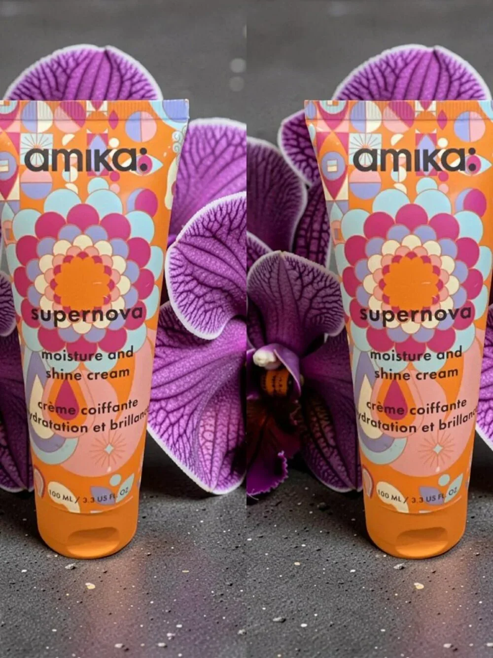 Amika Supernova Moisture And Shine Cream 3.3 oz_ 2 units